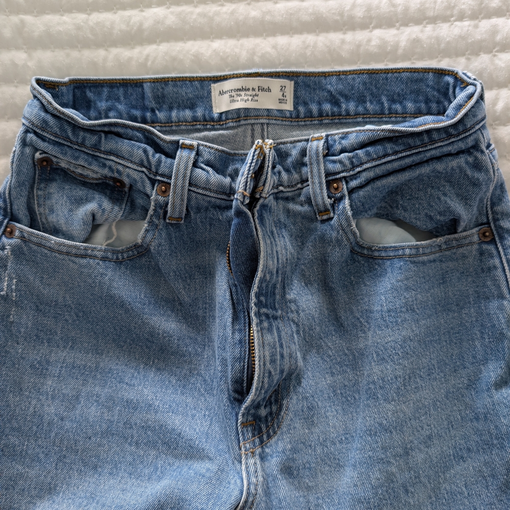 Abercrombie & Fitch Men's Blue Jeans